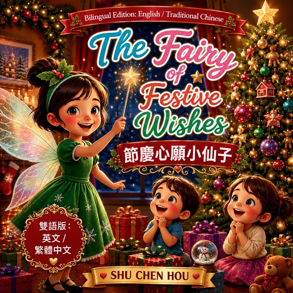 The Fairy of Festive Wishes 節慶心願小仙子: A Bilingual English & Traditional Chinese Story of Kindness, Chr cover