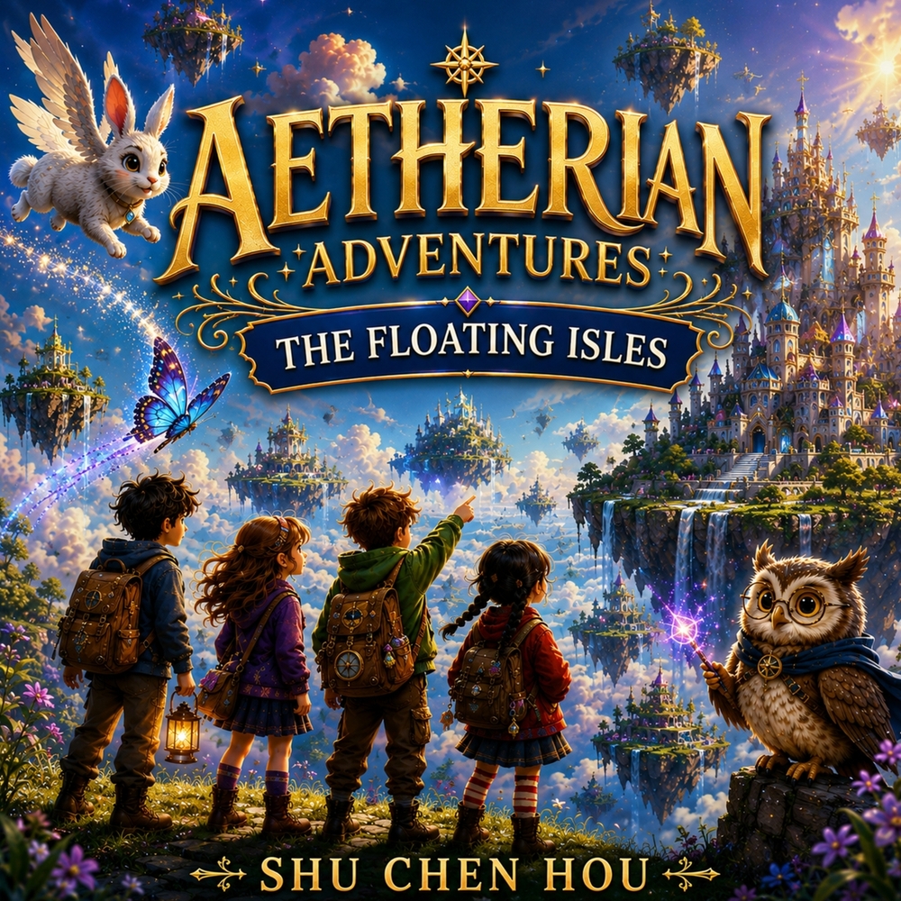 Aetherian Adventures- The Floating Isles cover
