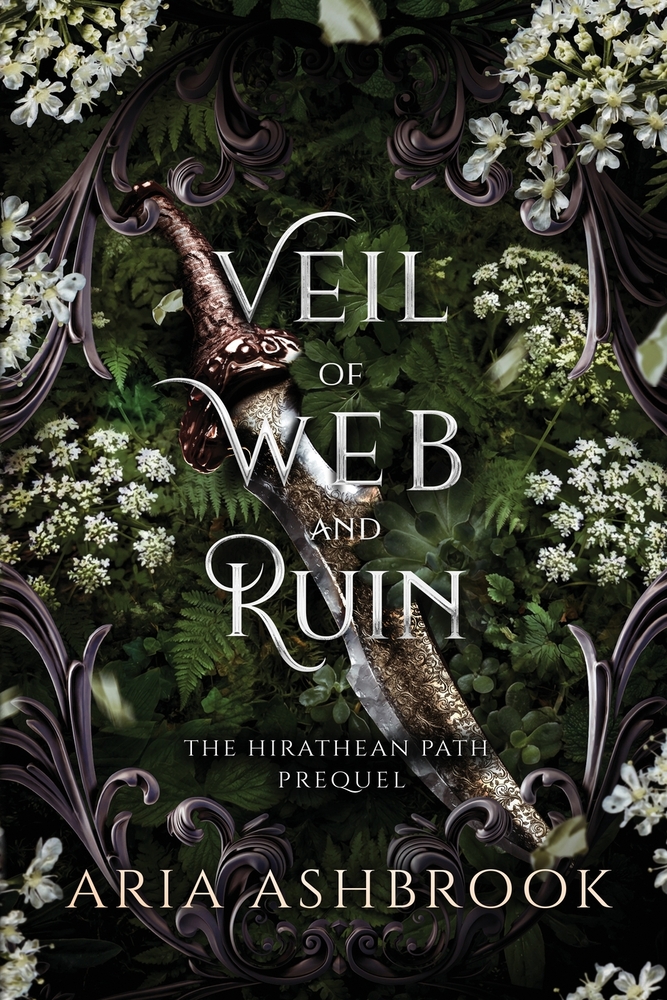 Veil of Web and Ruin: A Dark Enemies To Lovers Fantasy Romance Prequel Story cover