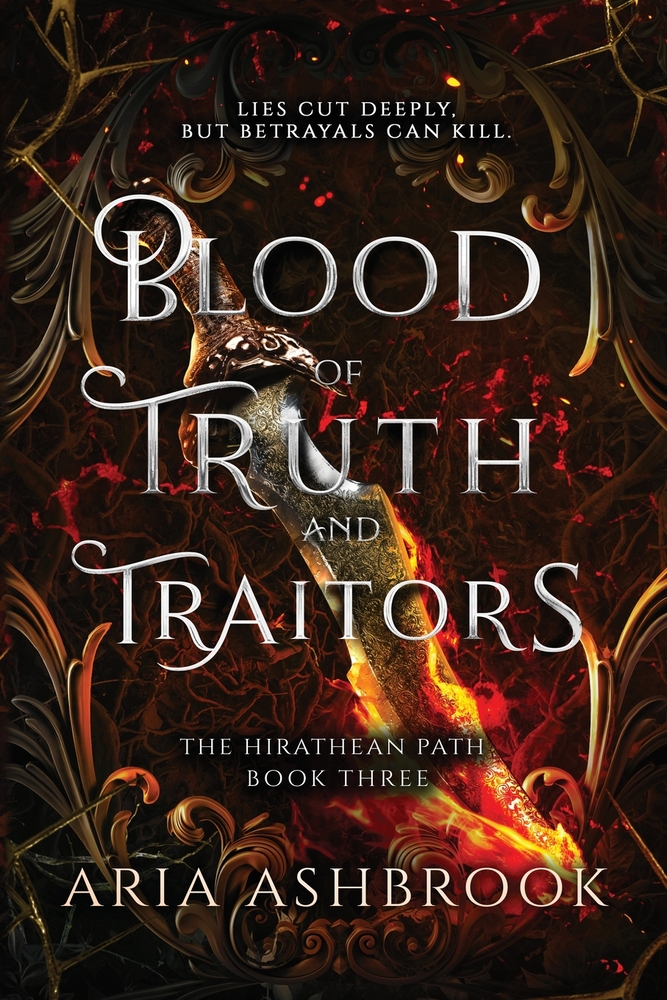 Blood of Truth and Traitors: A Dark Enemies To Lovers Fantasy Romance Novel cover