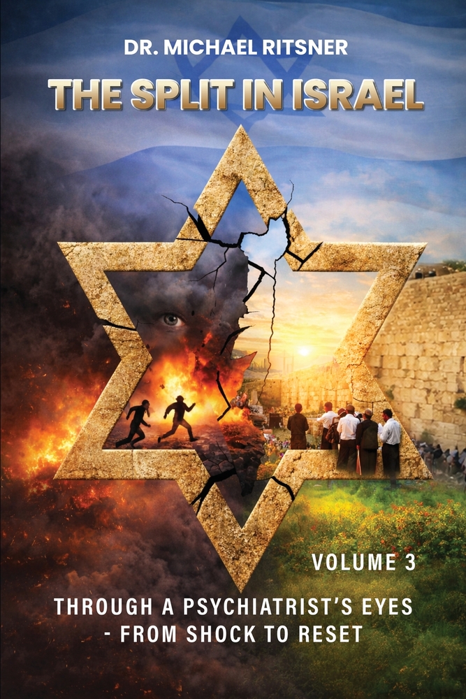 The Split in Israel Through a Psychiatrist's Eyes From shock to reset: Volume 1 cover