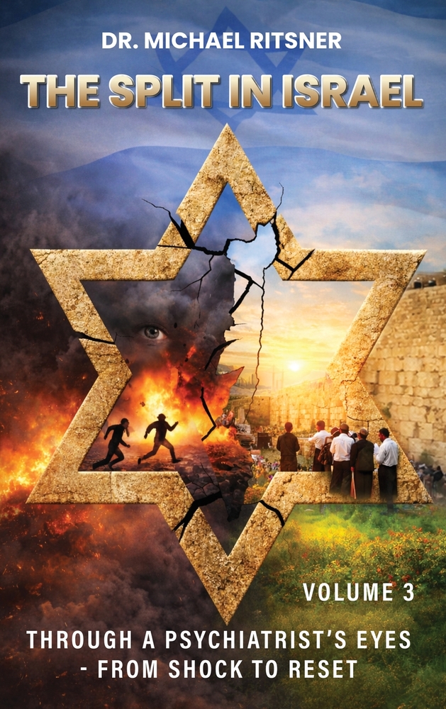 he Split in Israel Through a Psychiatrist's Eyes From shock to reset: Volume 3 cover