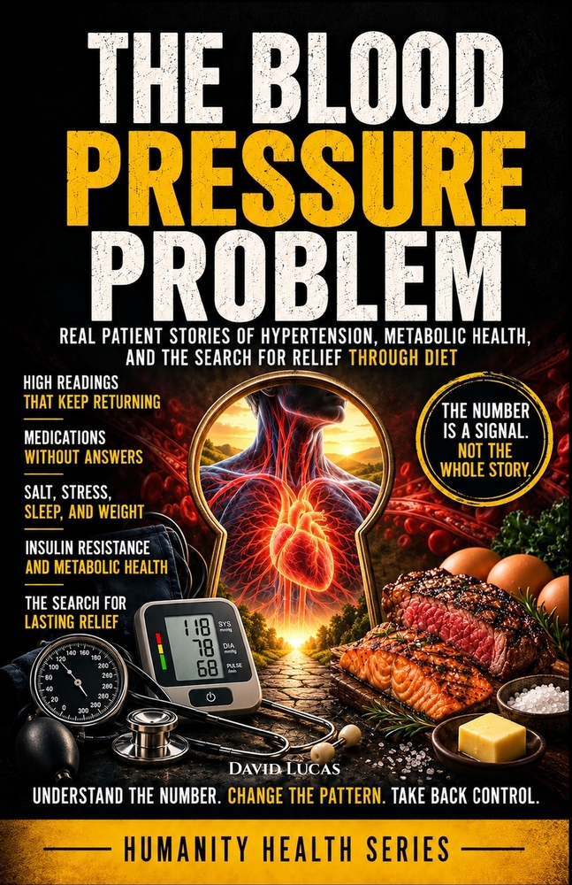 The Blood Pressure Problem: Real Patient Stories of Hypertension, Metabolic Health, and the Search for Relief Through Diet cover