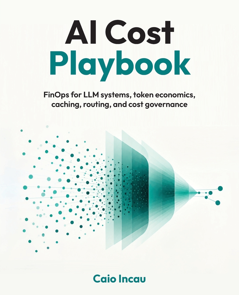 AI Cost Playbook: FinOps for LLM systems, token economics, caching, routing, and cost governance cover