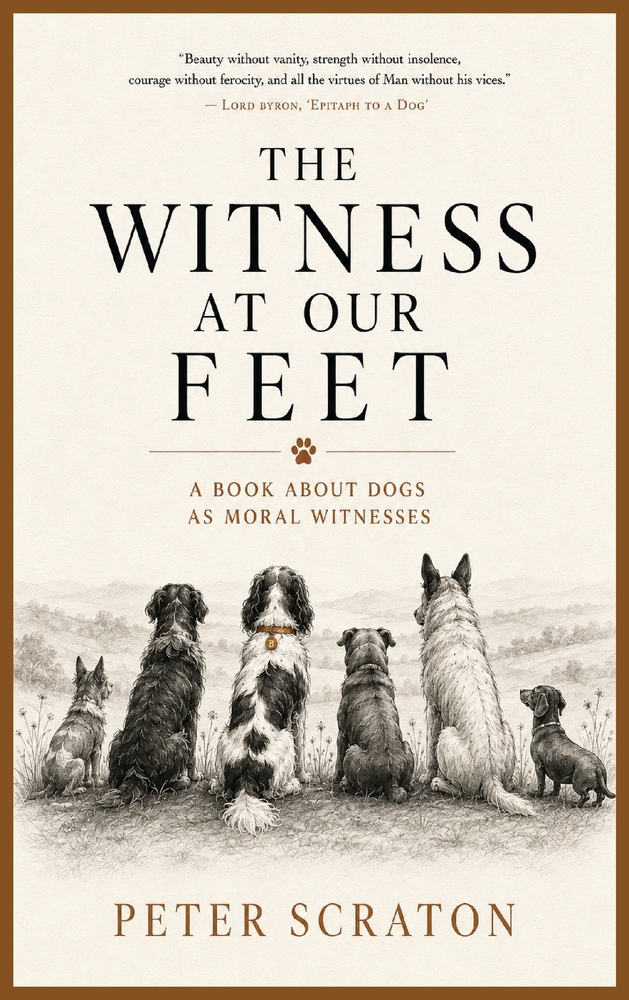 The Witness at Our Feet: A book about dogs as moral witnesses cover