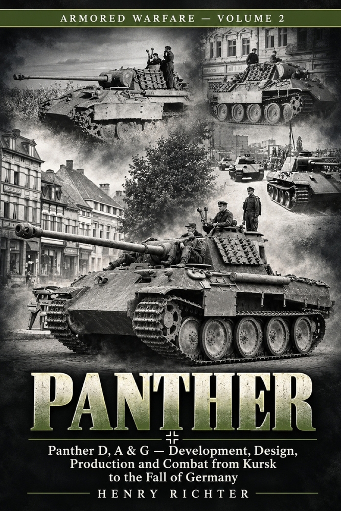Panther: Development, Design, Production and Combat from Kursk to the Fall of Germany cover