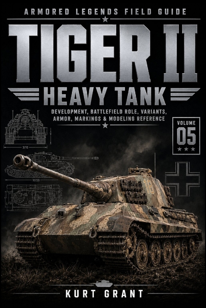 Tiger II Heavy Tank: Development, Battlefield Role, Variants, Armor, Markings & Modeling Reference cover