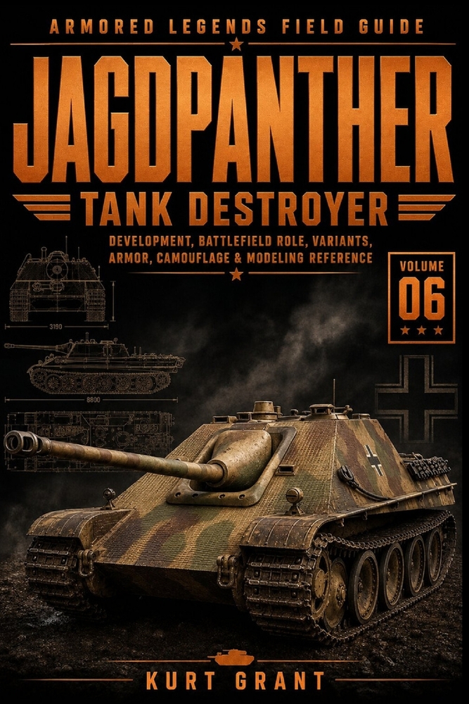 Jagdpanther Tank Destroyer: Development, Battlefield Role, Variants, Armor, Camouflage & Modeling Reference cover