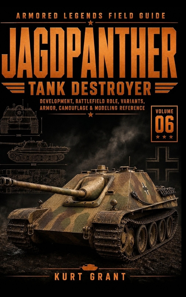 Jagdpanther Tank Destroyer: Development, Battlefield Role, Variants, Armor, Camouflage & Modeling Reference cover
