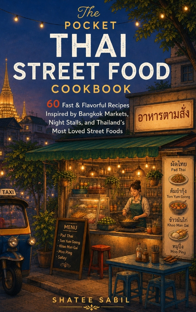 The Pocket Thai Street Food Cookbook: 60 Fast & Flavorful Recipes Inspired by Bangkok Markets, Night Stalls, and Thailand's Most Loved Street Foods cover