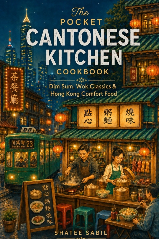 The Pocket Cantonese Kitchen Cookbook: Dim Sum, Wok Classics & Hong Kong Comfort Food cover