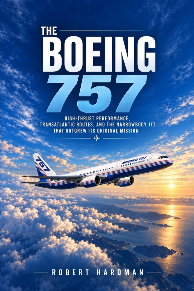 The Boeing 757: High-Thrust Performance, Transatlantic Routes and the Narrowbody Jet That Outgrew Its Original Mission cover
