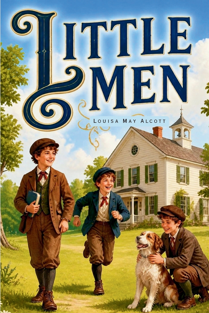 Little Men Life At Plumfield With Jo's Boys: A Classic Children's Story of Friendship, Education, and Growing Up cover