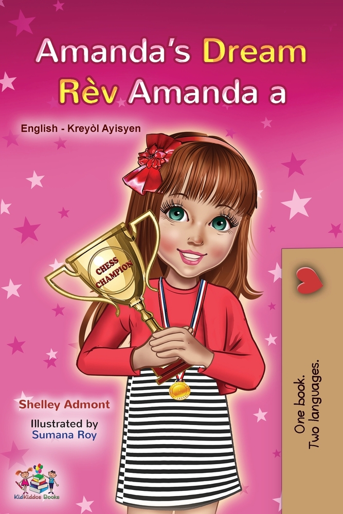 Amanda's Dream (English Haitian Creole Bilingual Book for Kids) cover