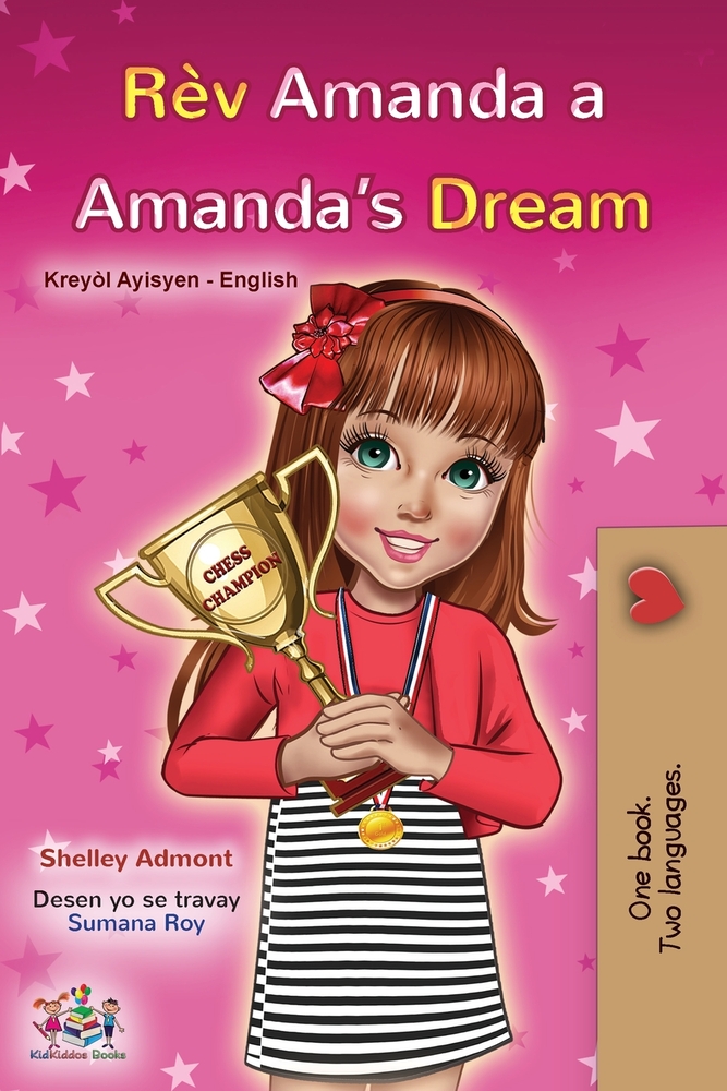 Amanda's Dream (Haitian Creole English Bilingual Book for Kids) cover