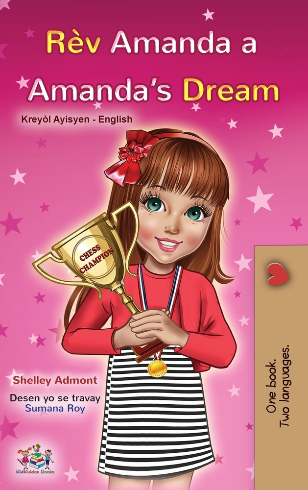 Amanda's Dream (Haitian Creole English Bilingual Book for Kids) cover