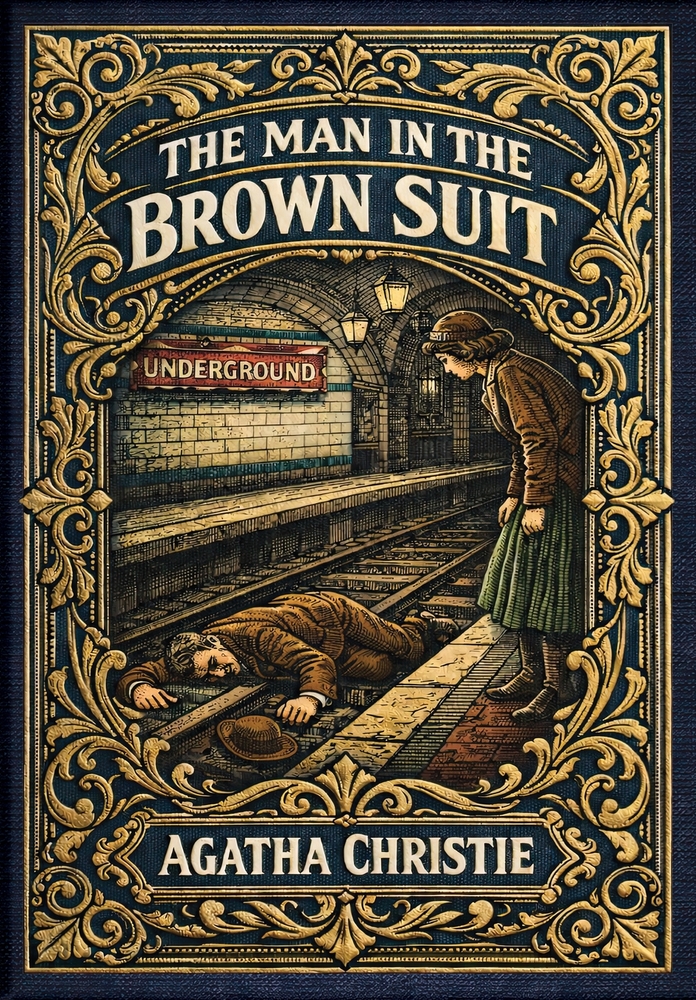 The Man in the Brown Suit (Golden Monarch Collector's Edition) (Case Laminate Hardcover with Jacket) cover