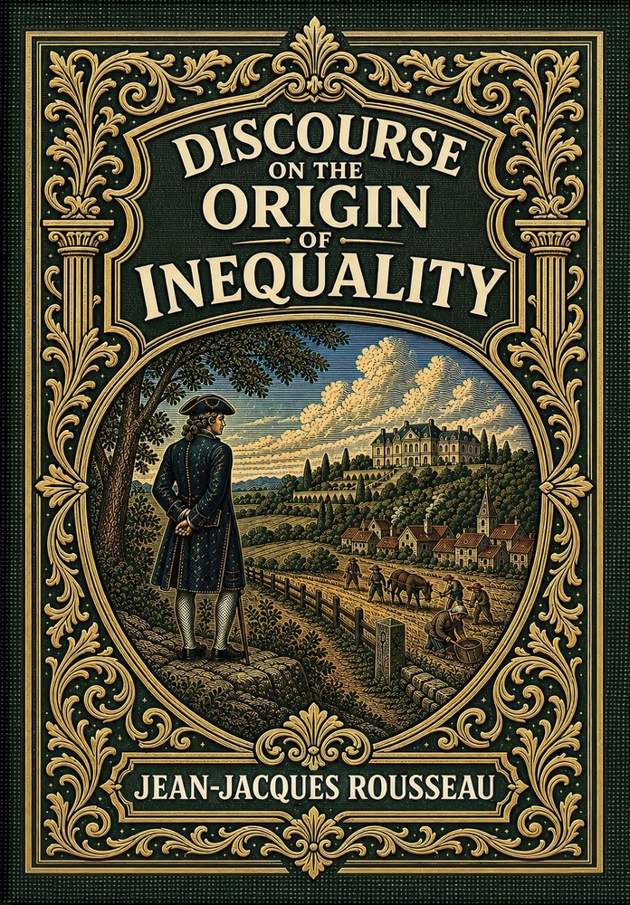 Discourse on the Origin of Inequality (Golden Monarch Collector's Edition) (Case Laminate Hardcover with Jacket) cover
