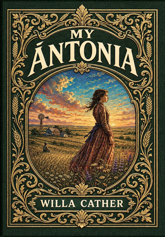 My Ántonia (Golden Monarch Collector's Edition) (Case Laminate Hardcover with Jacket) cover