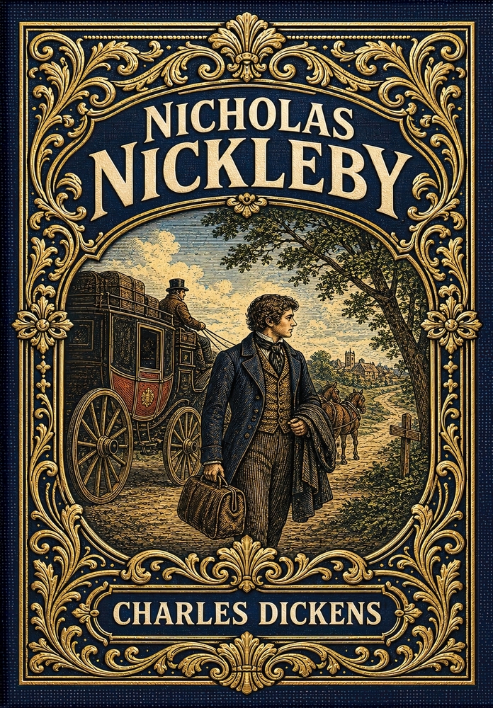Nicholas Nickleby (Golden Monarch Collector's Edition) (Case Laminate Hardcover with Jacket) cover