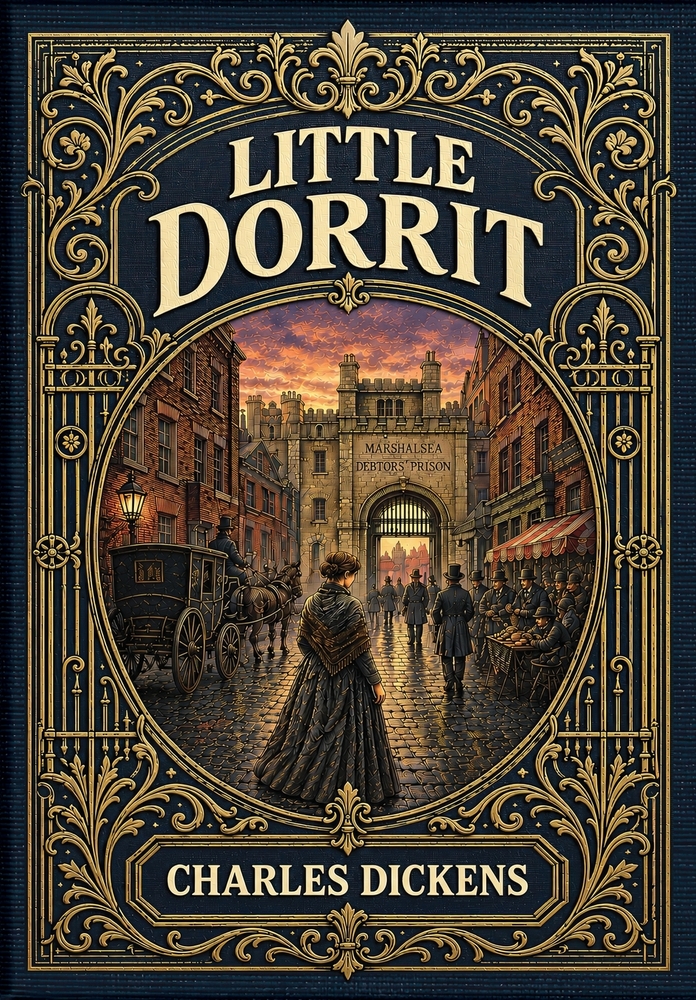 Little Dorrit (Golden Monarch Collector's Edition) (Case Laminate Hardcover with Jacket) cover