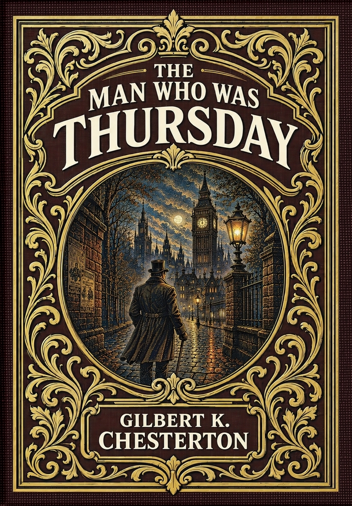The Man Who Was Thursday (Golden Monarch Collector's Edition) (Case Laminate Hardcover with Jacket) cover