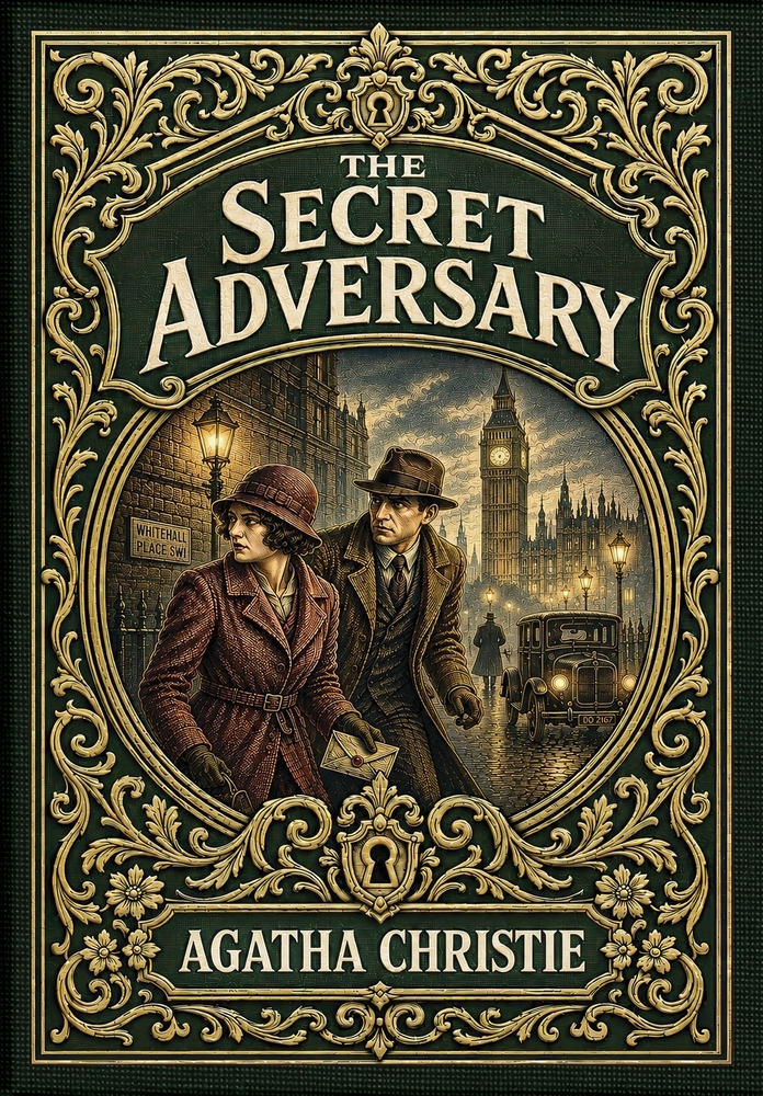 The Secret Adversary (Golden Monarch Collector's Edition) (Case Laminate Hardcover with Jacket) cover