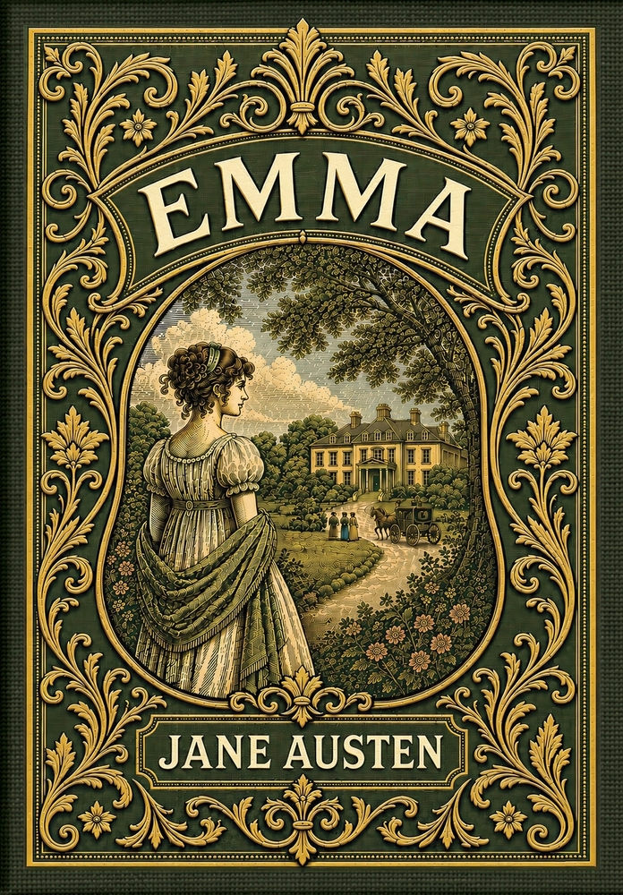 Emma (Golden Monarch Collector's Edition) (Case Laminate Hardcover with Jacket) cover