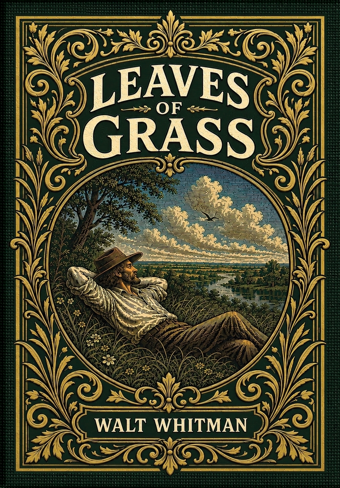 Leaves of Grass (Golden Monarch Collector's Edition) (Case Laminate Hardcover with Jacket) cover