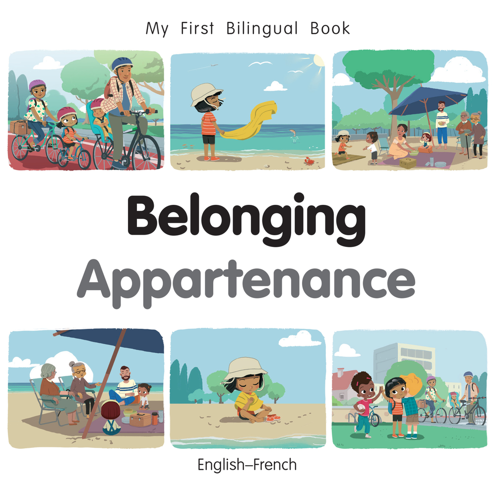 My First Bilingual Book - Belonging (English-French) cover