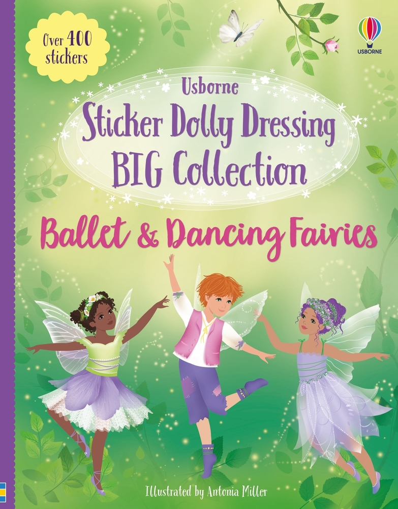 Sticker Dolly Dressing Big Collection Ballet and Dancing Fairies cover