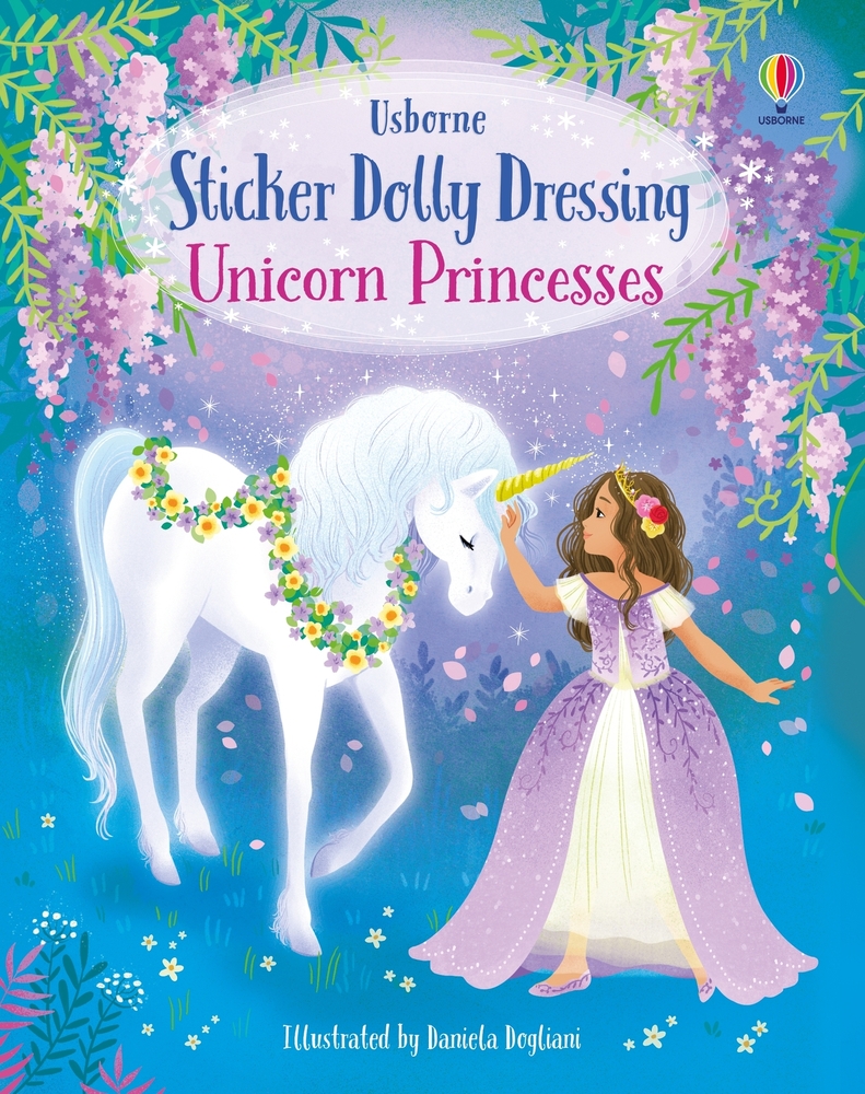 Sticker Dolly Dressing Unicorn Princesses cover