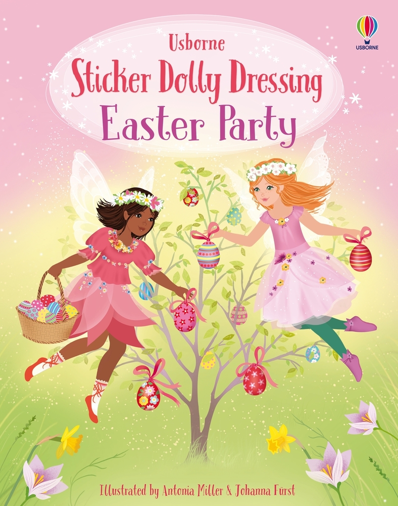 Sticker Dolly Dressing Easter Party cover