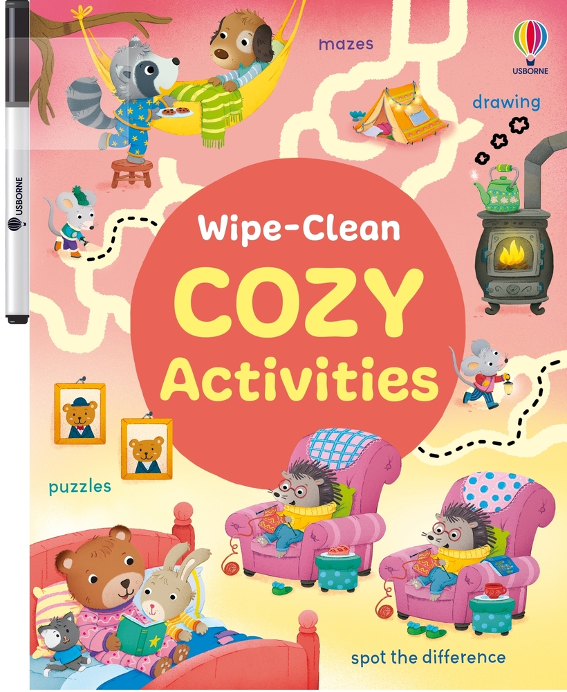 Wipe-Clean Cozy Activities cover