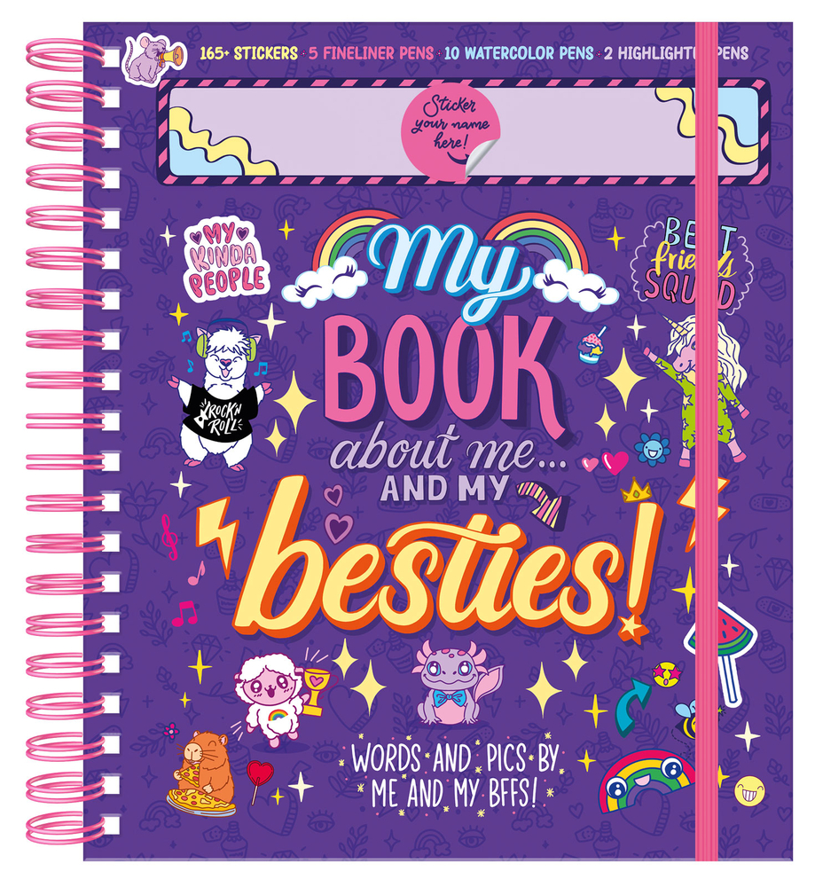 Personalized Sticker Activity: My Book about Me... and My Besties! cover