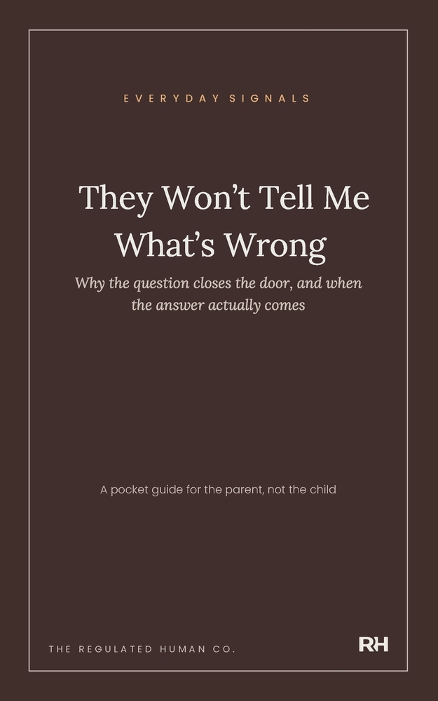 They Won't Tell Me What's Wrong cover