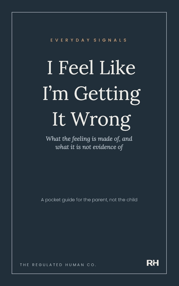 I Feel Like I'm Getting It Wrong cover