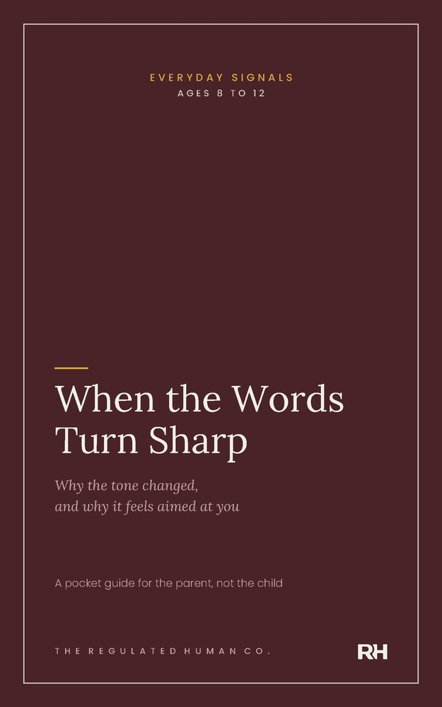 When the Words Turn Sharp cover
