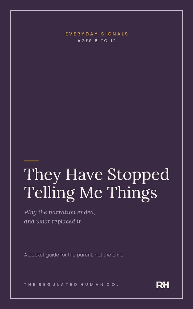 They Have Stopped Telling Me Things cover