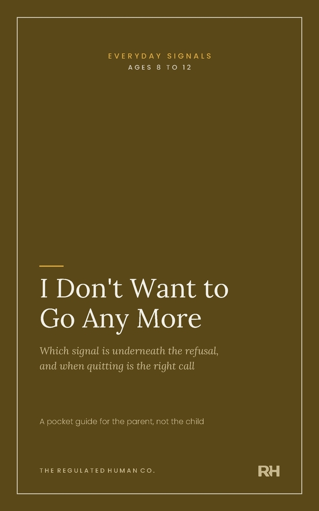 I Don't Want to Go Any More cover