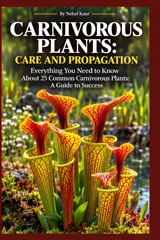 Carnivorous Plants; Care and Propagation: Everything You Need to Know About 25 Common Carnivorous Plants: A Guide to Success cover