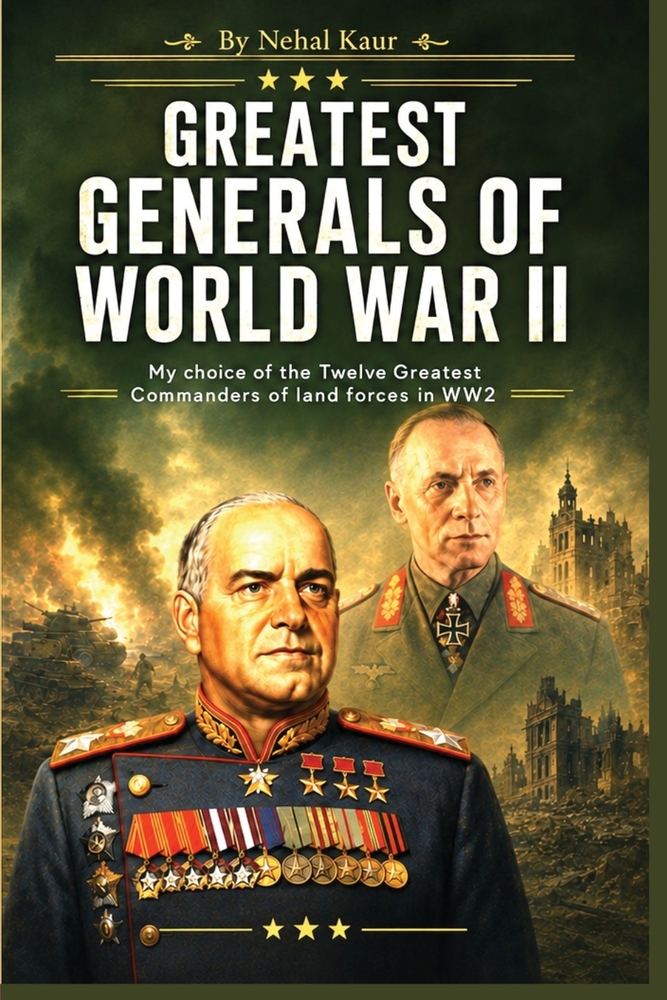 Greatest Generals of World War II: My choice of the Twelve Greatest Commanders of land forces in WW2 cover