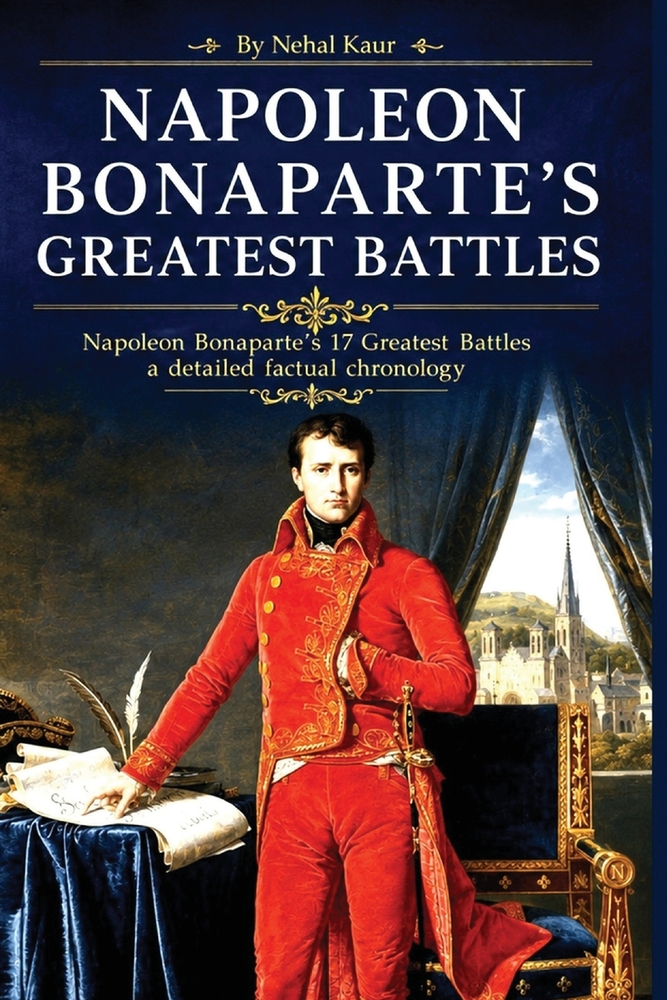 Napoleon Bonaparte's Greatest Battles: Napoleon Bonaparte's 17 Greatest Battles a detailed factual chronology cover