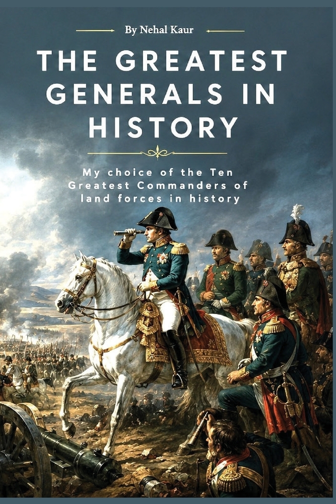 The Greatest Generals in History: My choice of the Ten Greatest Commanders of land forces in history cover