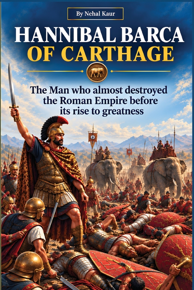 Hannibal Barca of Carthage: he Man who almost destroyed the Roman Empire before its rise to greatness cover