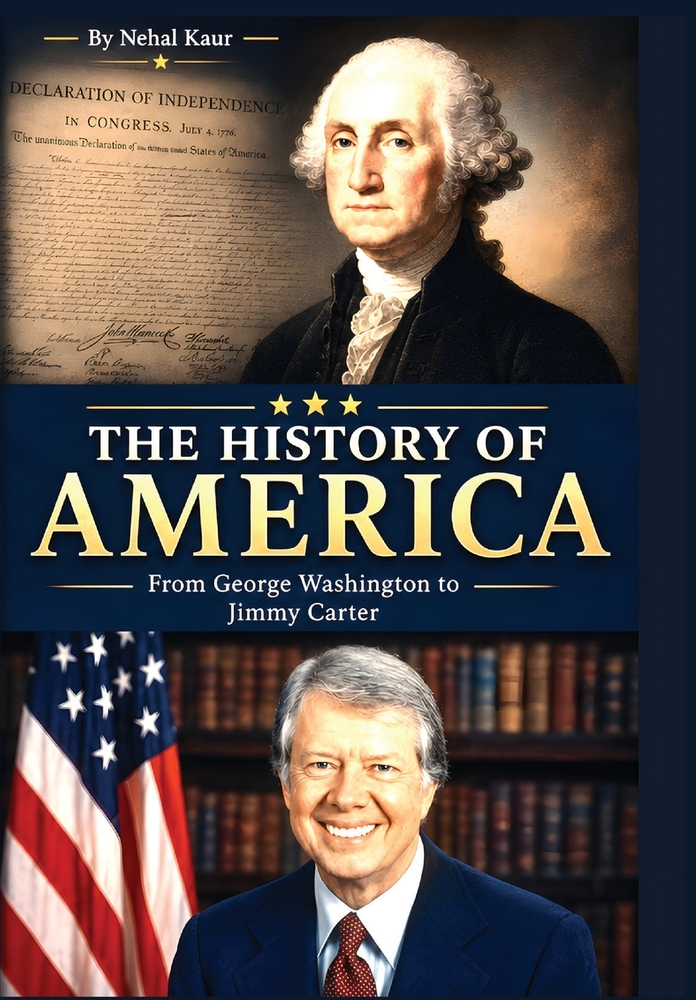 The History of America: A concise history of the story of The Unites States of America from George Washington to Jimmy Carter cover