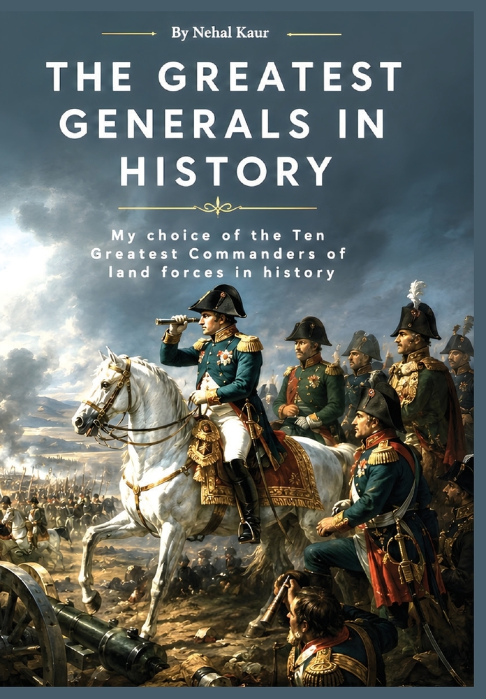 The Greatest Generals in History: My choice of the Ten Greatest Commanders of land forces in history cover