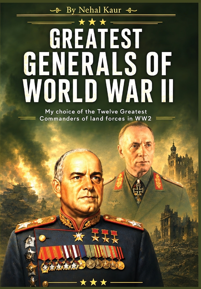 Greatest Generals of World War II: My choice of the Twelve Greatest Commanders of land forces in WW2 cover