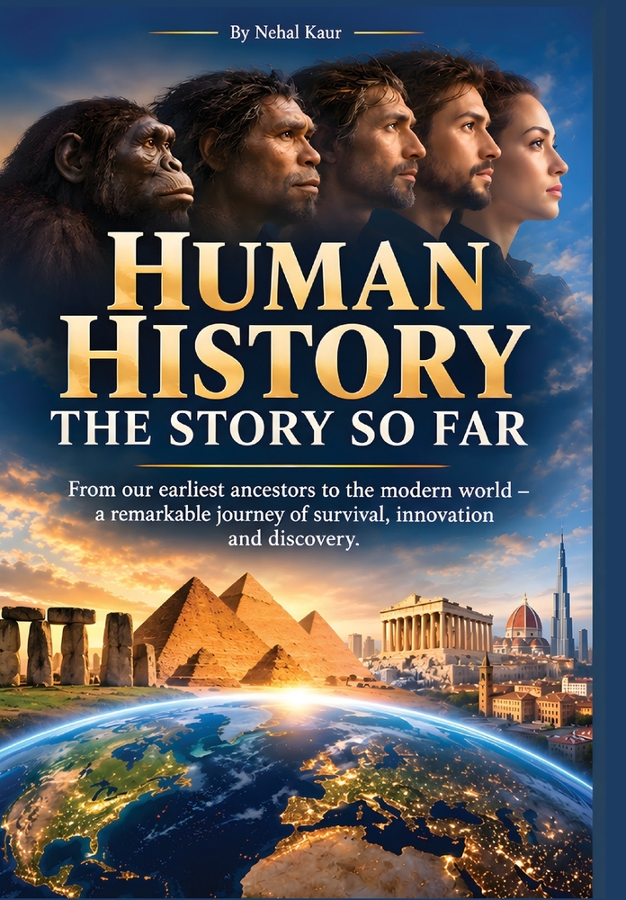 Human History the story so far: A concise history of the story of humans so far, and my predictions for what the future holds for coming generations a cover