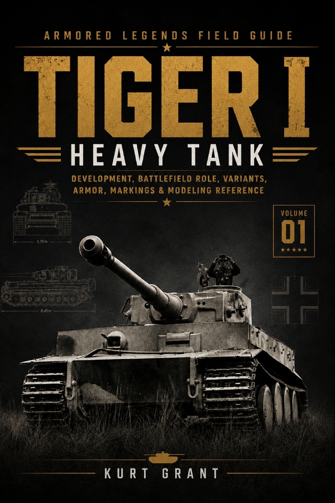 Tiger I Heavy Tank: Development, Battlefield Role, Variants, Armor, Markings & Modeling Reference cover